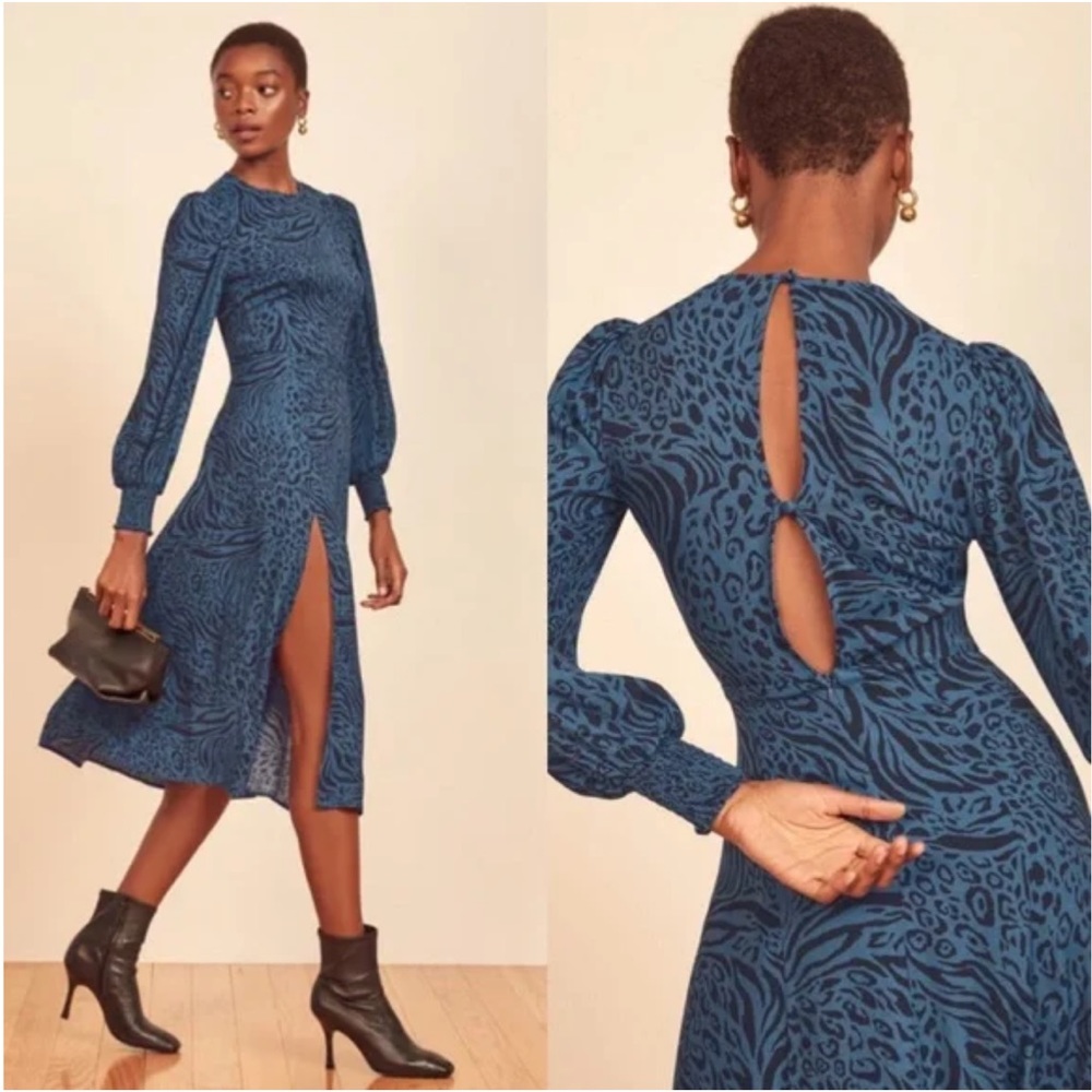 Reformation Alegra Dress in Vixen Print